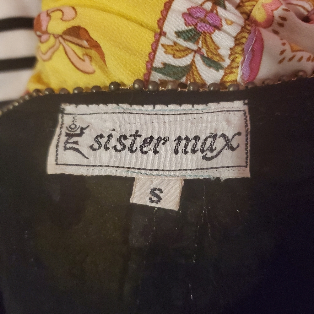 SISTER MAX Vintage Beaded Top - Picture 8 of 13